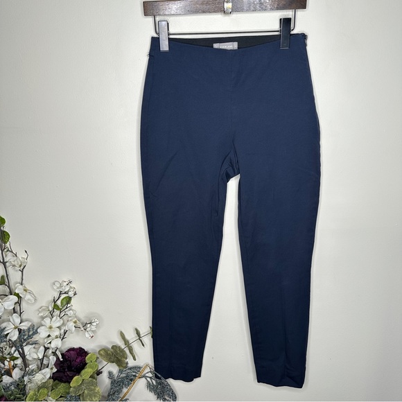 EVERLANE Side Zip Work Pant Navy Blue {ZZ25} - Picture 2 of 4